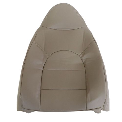 For 1999 2000 Ford F250 350 Lariat Driver & Passenger Leather Seat Cover Tan, US $105.30, image 8