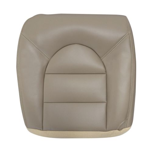 For 1999 2000 Ford F250 350 Lariat Driver & Passenger Leather Seat Cover Tan, US $105.30, image 9
