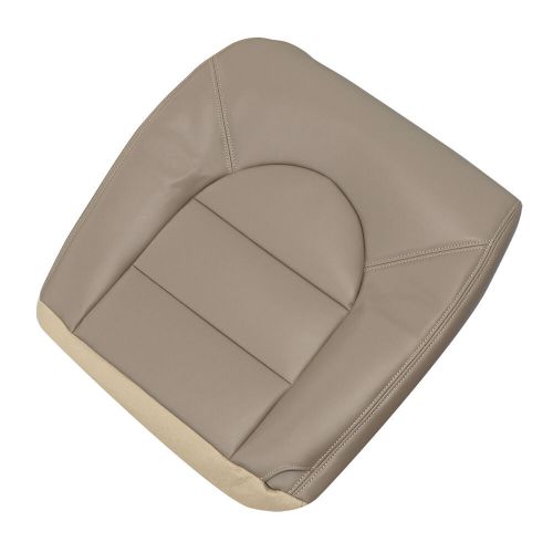 For 1999 2000 Ford F250 350 Lariat Driver & Passenger Leather Seat Cover Tan, US $105.30, image 13