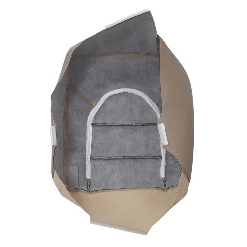 For 1999 2000 Ford F250 350 Lariat Driver & Passenger Leather Seat Cover Tan, US $105.30, image 15