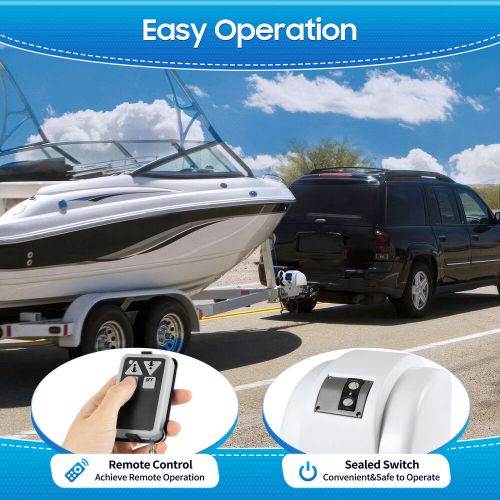 45 LBS Saltwater Boat Electric Windlass Anchor Winch Marine with Wireless Remote, US $194.17, image 5