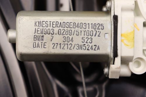 2012-2018 BMW 640I 650I F12 REAR LEFT WINDOW REGULATOR MOTOR CONVERTIBLE OEM #E, US $194.99, image 7