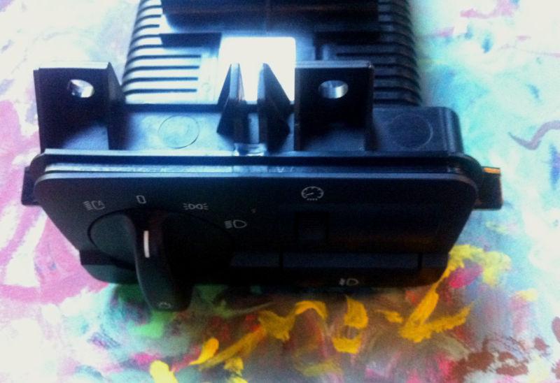 01 03 05 bmw e46 323ci 323i 325ci 325i 325xi oem headlight switch w/ bezel black