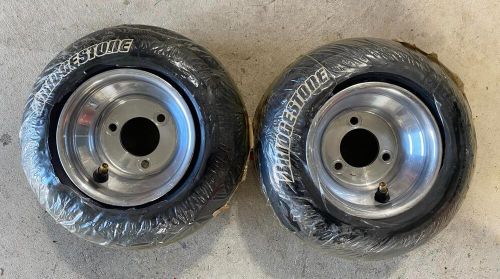 2 NEW OLD STOCK BRIDGESTONE 3.60/ 10.0-5 Tires Wheel Go Kart racing Cart Drift, US $74.99, image 8
