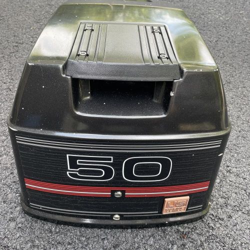 1990 Force US Marine 50 HP Outboard Hood Cover Cowling 818097A1, US $129.99, image 7