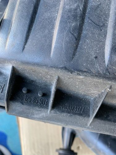 Vauxhall combo 2004-2011 air filter box 460023377 air flow meter