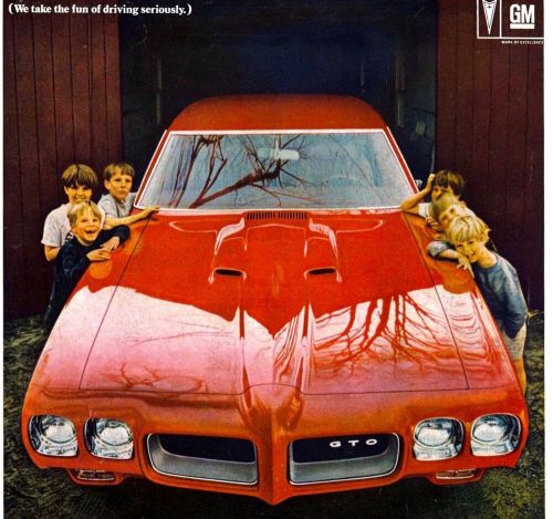New All Weather 26X17aprx Pontiac GTO vinyl POSTER banner car. .., US $23.99, image 2