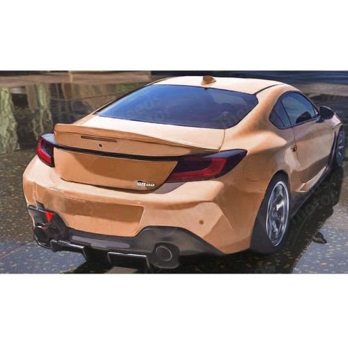 Real Carbon Fiber Fits 2022-2025 GR86 Rear Bumper Lower Diffuser Body Kit 1 pc, US $489.99, image 8
