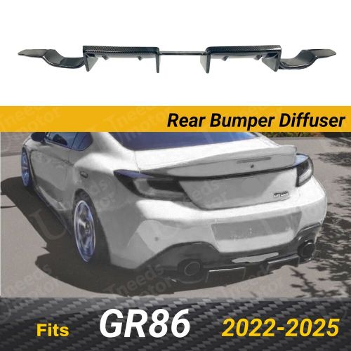Real Carbon Fiber Fits 2022-2025 GR86 Rear Bumper Lower Diffuser Body Kit 1 pc, US $489.99, image 10
