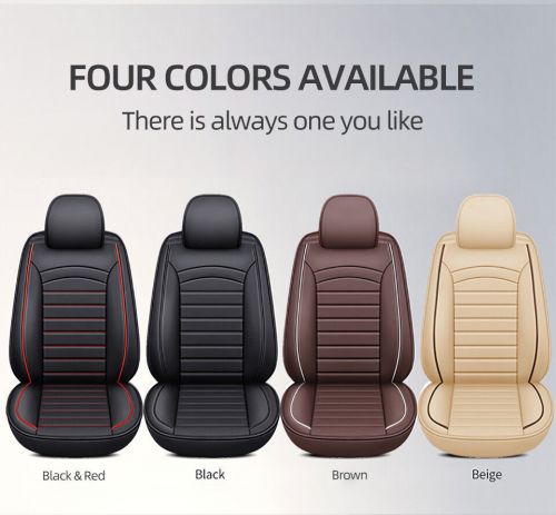 For Lexus Leather Car Seat Covers 2/5-Seats Front Rear Full Set Protectors Pad, US $79.99, image 3