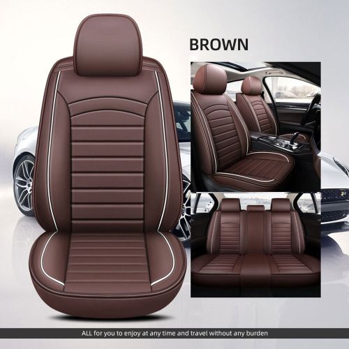 For Lexus Leather Car Seat Covers 2/5-Seats Front Rear Full Set Protectors Pad, US $79.99, image 4