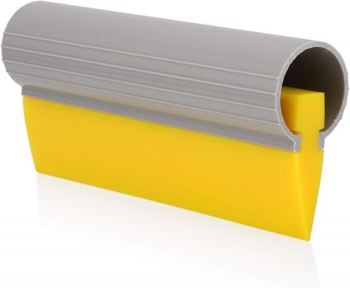5.5 Inch Yellow Rubber Squeegee Vinyl Window Water Wiper Glass Scraper 2 Pack, US $12.21, image 6