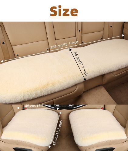 1PCS Car Seat Cover Imitate Wool Seat Cushion Mat Accessories For Cadillac, US $14.99, image 22