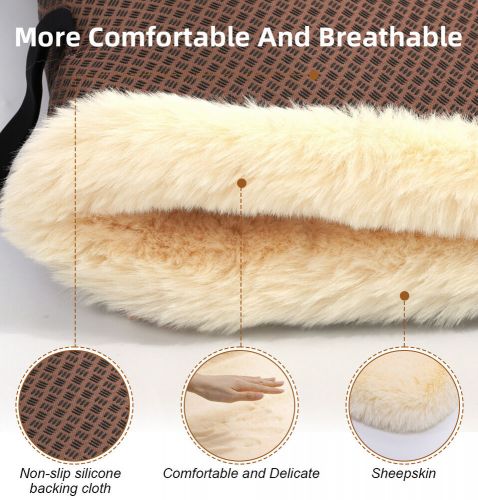 1PCS Car Seat Cover Imitate Wool Seat Cushion Mat Accessories For Cadillac, US $14.99, image 23