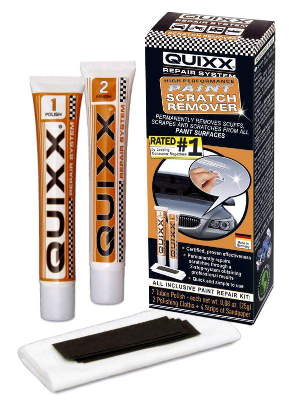 Quixx paint scratch remover boat rv suv high gloss paint repair patch plane new