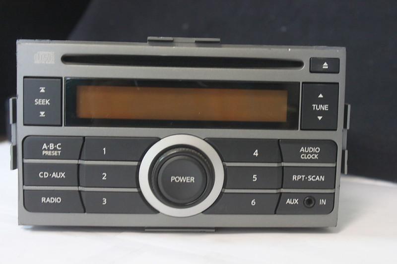07-10  nissan sentra cd am/fm radio 28185 et000