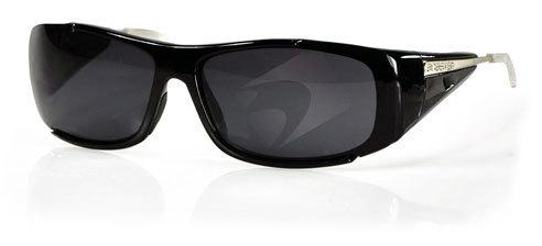 Bobster traitor street series sunglasses, oval wrap frame w/ metal temples