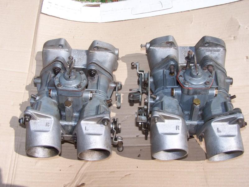 Solex 40 phh  carb carburetors w/ manifolds & airhorns for bmw 1600 ti - 2002 ti