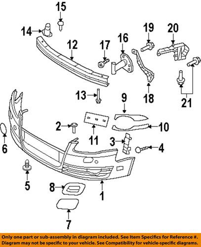 Audi oem 8e0955276egru front bumper & grille-cap