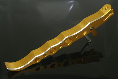 Cnc kickstand exotic gold suzuki gsxr 600 750 2001-2010 / gsxr1000 2001-2006 k1