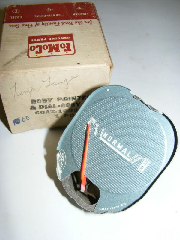 1960 FORD FULLSIZE TEMPERATURE TEMP GAUGE NOS NEW COAZ-10883-A, US $19.99, image 2