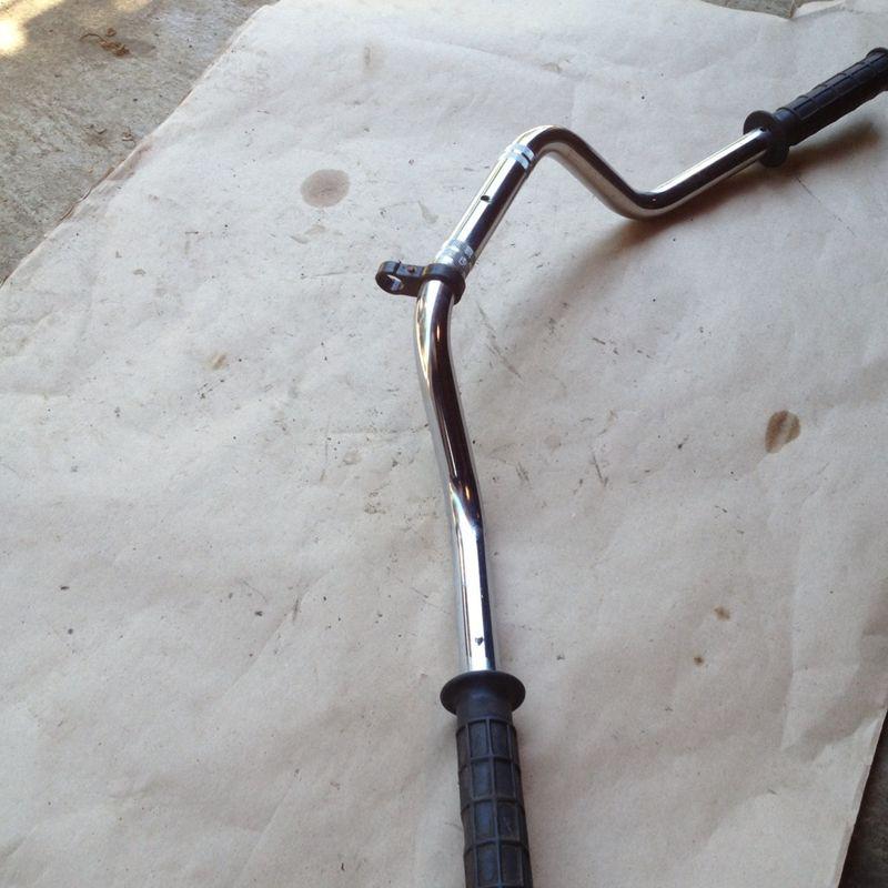 Clean OEM 1983 Honda 185s Atc Handle Bars W/ Original Grips 83 Atc185s 185 200s, US $35.00, image 3