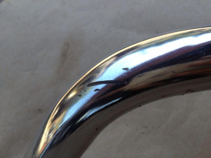 Clean OEM 1983 Honda 185s Atc Handle Bars W/ Original Grips 83 Atc185s 185 200s, US $35.00, image 10