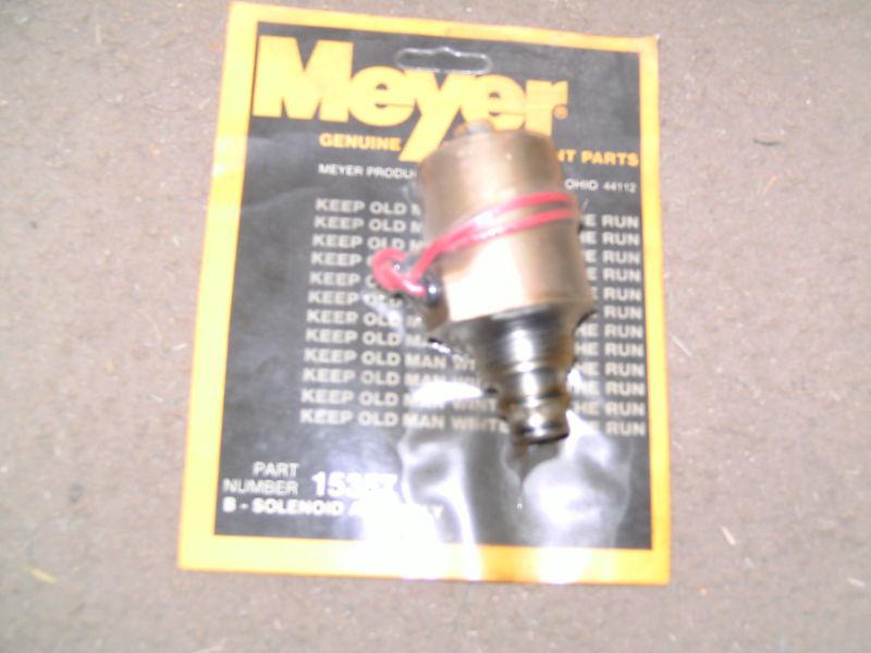 Meyer snow plow snowplow b coil and valve 15357  new oem meyers for pump 
