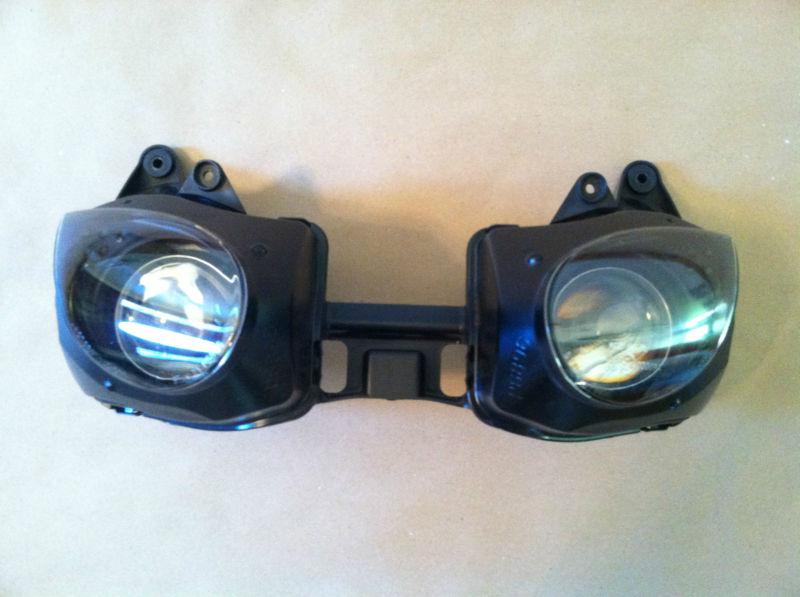 07 08 2007 2008 kawasaki zx6r zx 6 6r front headlight head light 