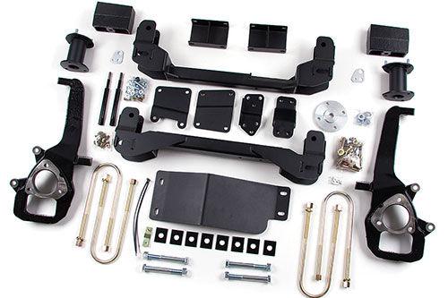 Zone 4" suspension lift kit dodge ram 1500 4wd ifs 06-08 4.7l 5.7l hemi