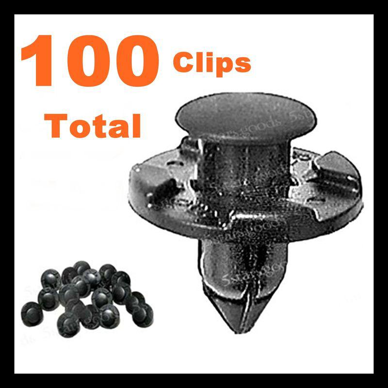 Sell 100 Rivet Clips Retainer Bumper Fender Clip For Nissan Sentra