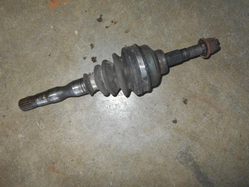 Honda fourtrax 350 trx350 front left axle drive shaft cv joint spindle  86 1986
