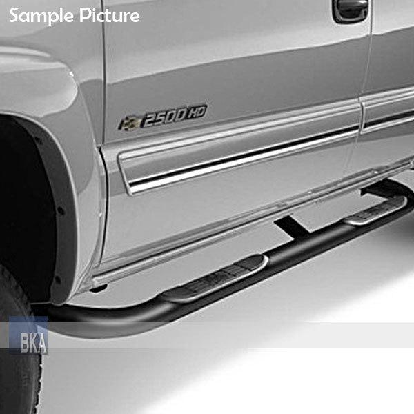 10-12 chevy equinox/gmc terrain 3" side step nerf bars running boards set black