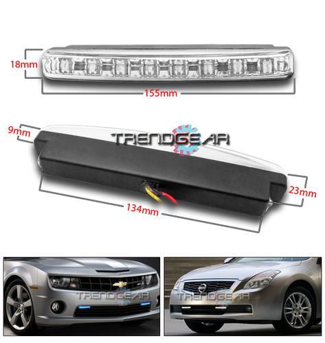 93-97 HONDA DEL SOL JDM BLACK CRYSTAL HEAD LIGHTS+LED DRL LAMP SIGNAL LEFT+RIGHT, US $129.99, image 3