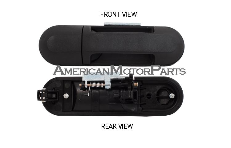 Depo right outside rear texture black door handle 02-05 ford explorer