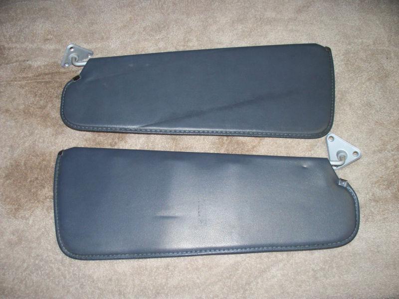 1989 dodge truck gray sun visors 84 85 86 87 88 89 90 91 mopar pick up sunvisor