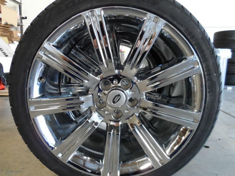 Sell 22" New Range Rover Land Rover HSE Sport LR3 LR4 CHROME "STORMER