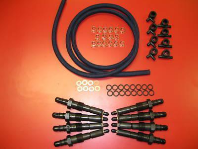 New 89-94 ford 6.9 - 7.3 diesel injectors + return kit (3038)