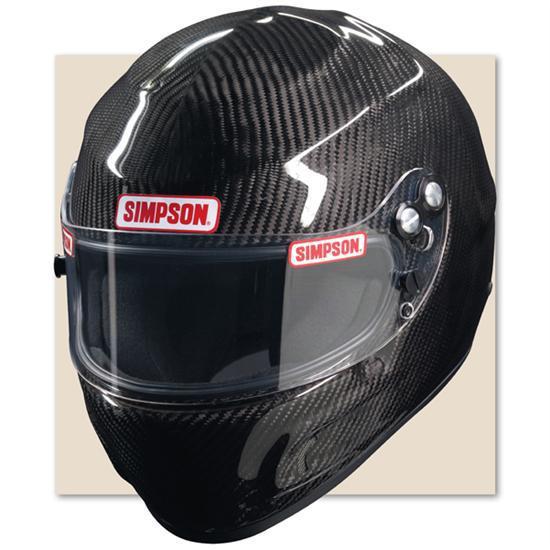 New simpson carbon devil ray helmet, snell sa sa10 rated, size xxl