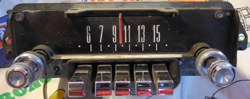 Oe,1965,1966,ford,am,radio,factory,option,vtg,delco,deluxe