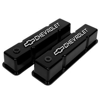 Summit racing die-cast aluminum valve covers 440400 chevy sbc 283 305 350 400