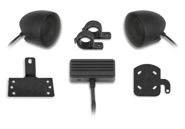 Cycle sounds 3" premium sound system black 4405-0015b