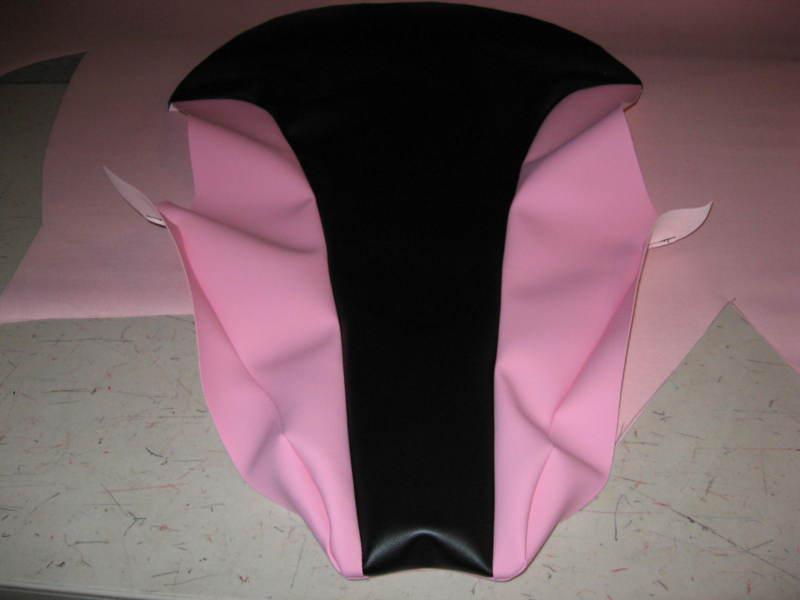 Ltz 400 kfx 400 pink black seat cover z400 kfx400 4321 