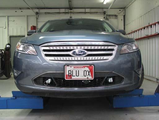 Blue ox bx2619 base plate for ford taurus 10-12 camper trailer rv