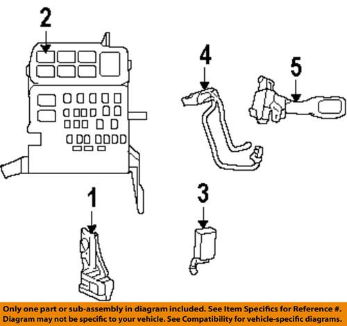 Lexus oem 8463208010 switch, cruise control/cruise control switch