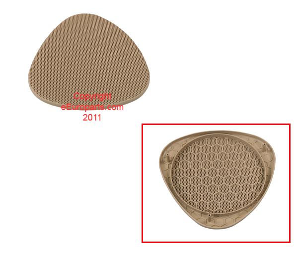 New genuine saab speaker grille (light beige) 30573615