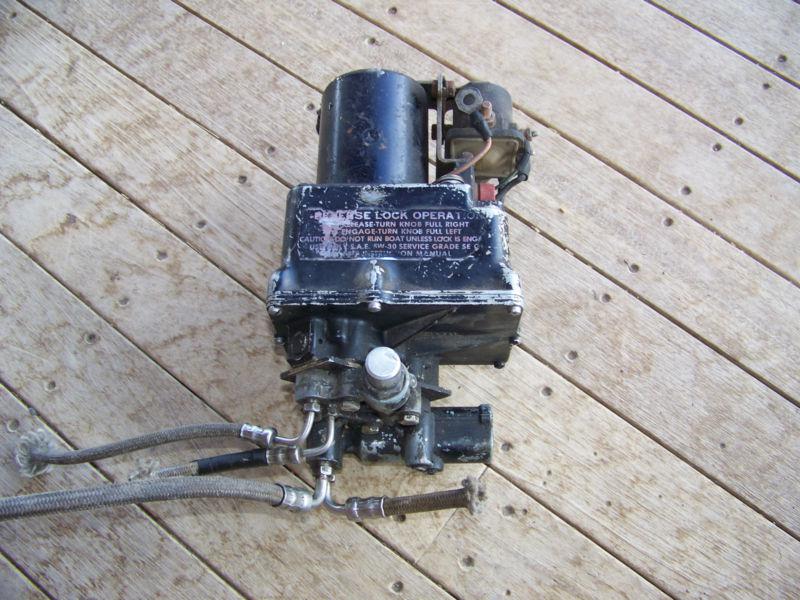 Sell VINTAGE BOAT MARINE POWER TILT TRIM MOTOR PUMP OMC MERCURY in