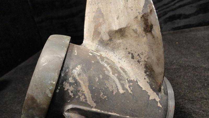 USED JOHNSON/EVINRUDE STAINLESS STEEL PROPELLER 13X19 OUTBOARD BOAT PROP P683, US $84.97, image 2