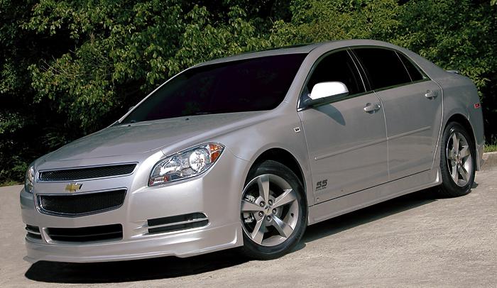 Razzi 2008 2009 2010 2011 2012 chevy malibu ground effects kit - unpainted