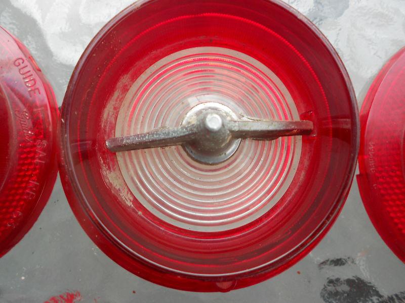 Original 1963 Chevy Impala Set of 6 Tail Lamp Lenses 3 Back up Lens , US $9.99, image 4